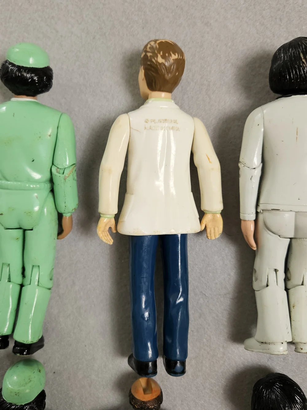 Vintage Childcraft Community Helpers Action Figures Lot of 9 Careers